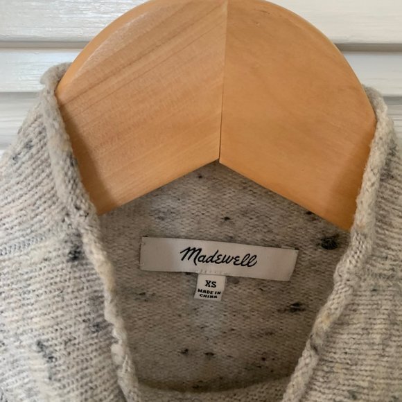 Madewell Donegal Inland Turtleneck Sweater Size XS - Picture 6 of 6